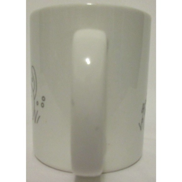 Unique Cats Playing Outline Artistic Coffee Cup Mug White Kittens Cat Play Pet - Picture 5 of 9